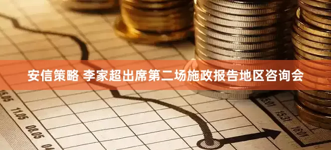 安信策略 李家超出席第二场施政报告地区咨询会