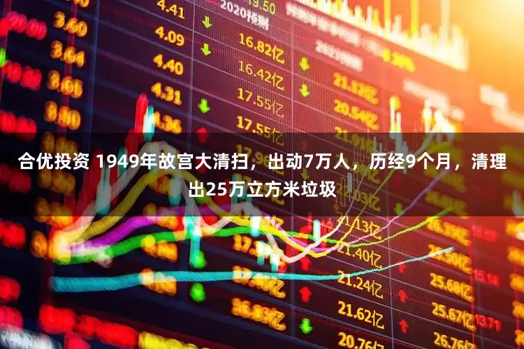 合优投资 1949年故宫大清扫，出动7万人，历经9个月，清理出25万立方米垃圾